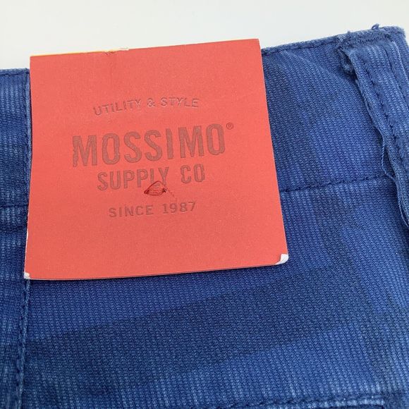 Mossimo Supply Co Mens Shorts Stars & Stripes Blue Size 32 NWT - Picture 7 of 9